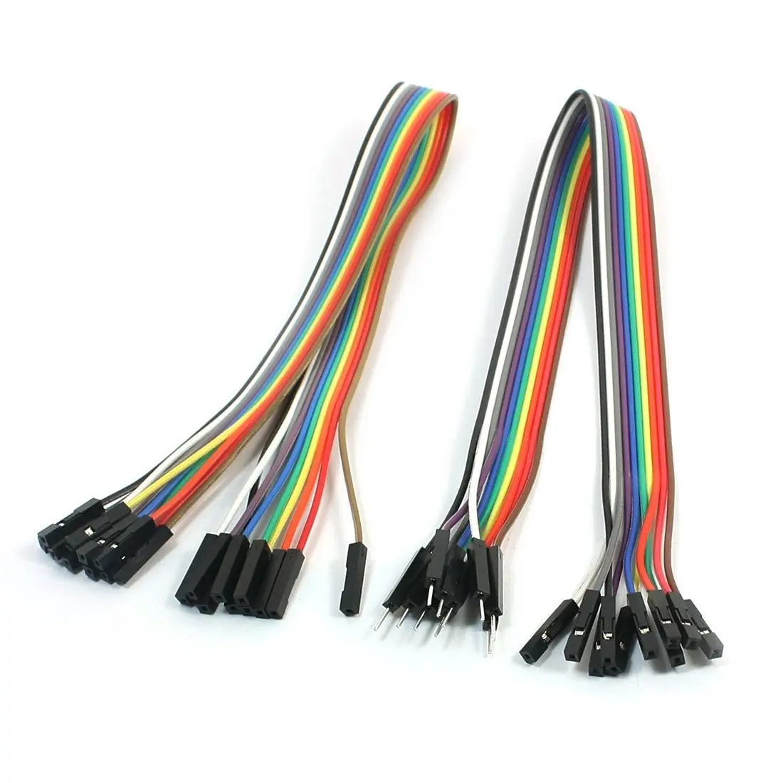 

30 cm 2.54 mm 10 female M / F connection cable jumper wire 2 10 P male