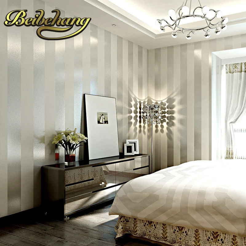 papel de parede para quartoon-woven wallpaper plain solid color striped living room bedroom den vertical stripes wallpaper 1108