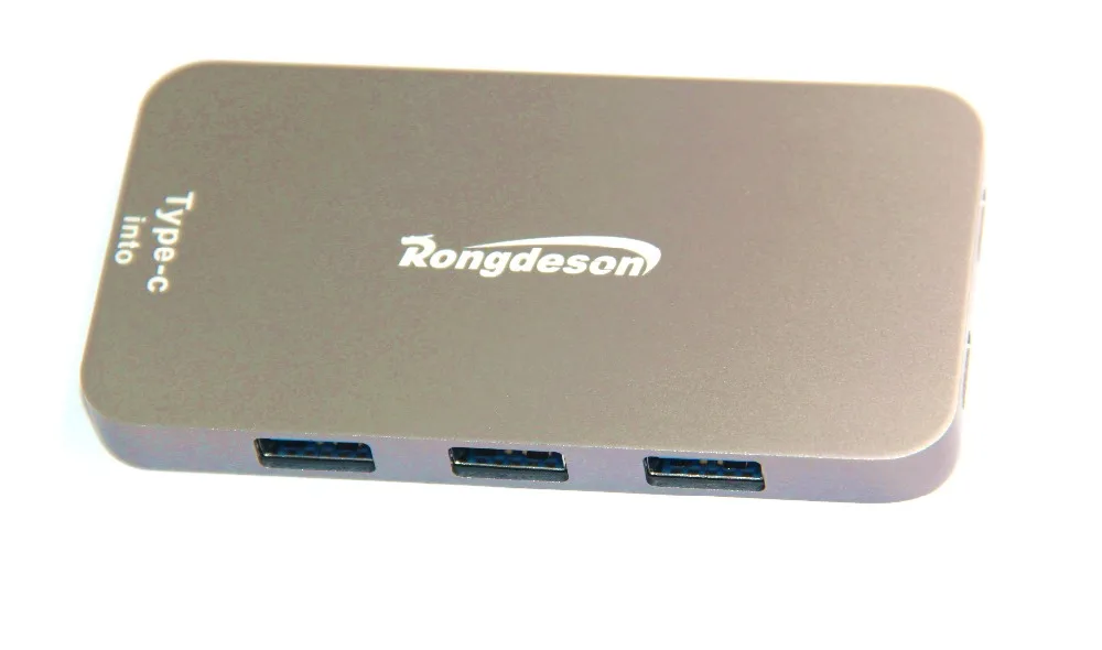 Адаптер USB 3.0 Type C на 5 шт. 3 1 (3A + 2C) OTG HUB адаптер совместимый с системой Windows Mac OS для