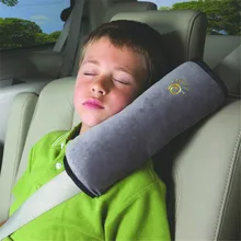 Детский ремень для сиденья с подушкой, автомобильный ремень безопасности, плюшевая подушка для детей, детская подушка на плечо для автомобиля, подголовник, автомобильный ремень безопасности для детей