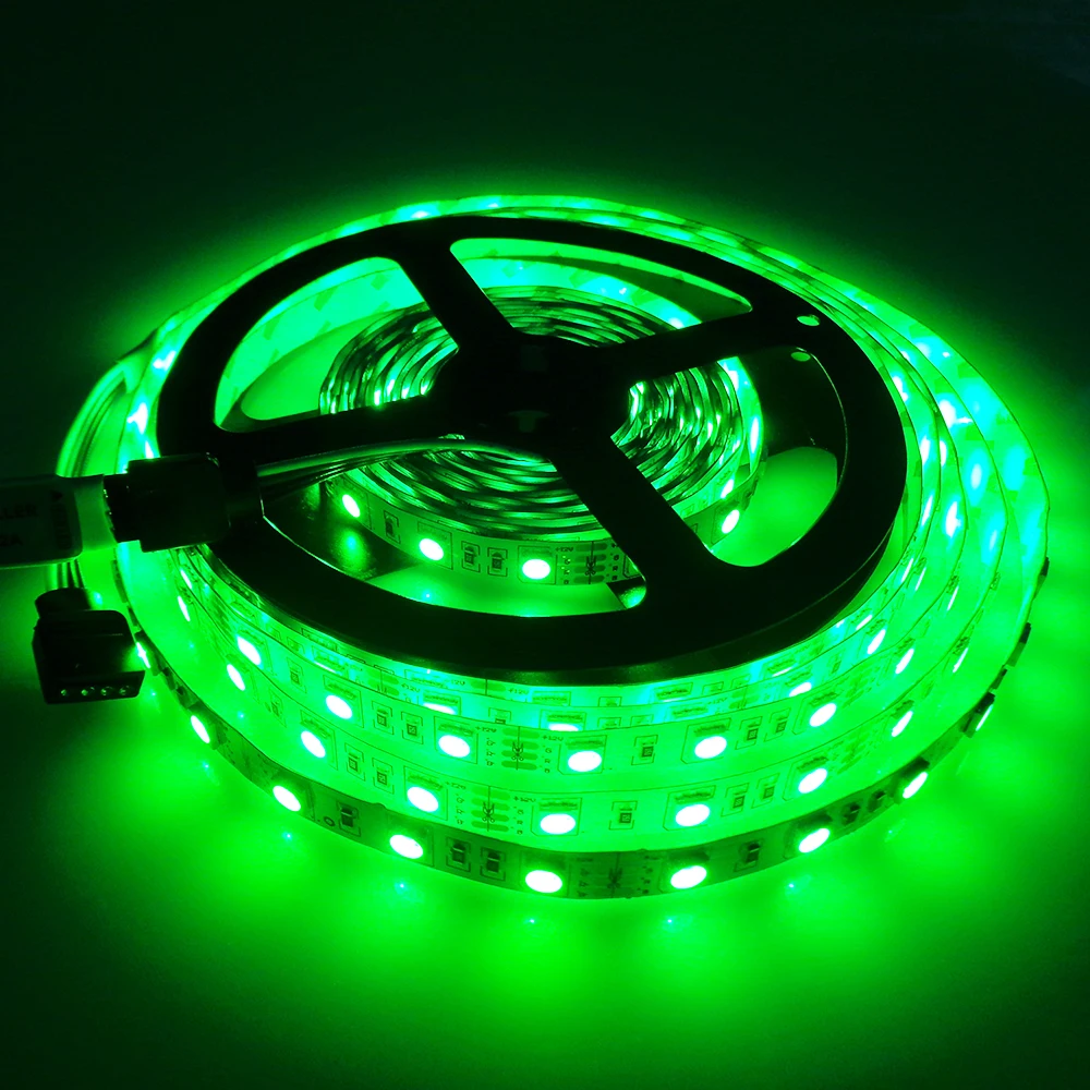 5 м Светодиодная лента 5050 smd 12 В постоянного тока 60 светодиодов/м вариантов