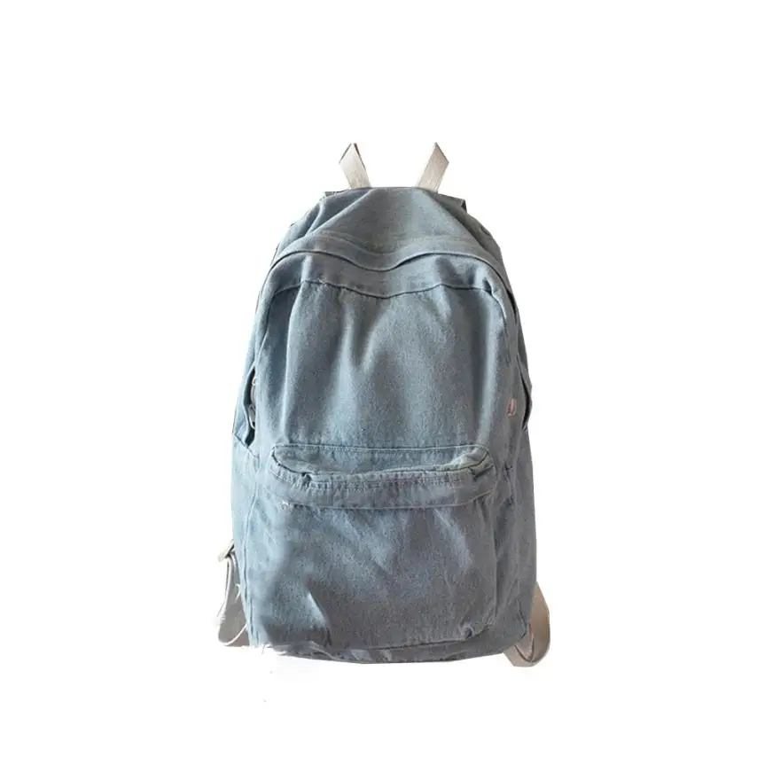 

1PCS Unisex Fashion Denim Travel Backpack Bags School bag Rucksack Casual Retro women backpacks Dropship 3.23