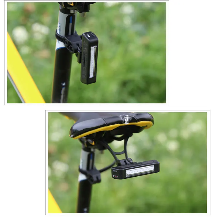 Easydo водонепроницаемый USB Перезаряжаемый велосипедный задний светильник MTB дорожный велосипед светодиодный задний фонарь на седло Предупреждение аксессуары для верховой езды