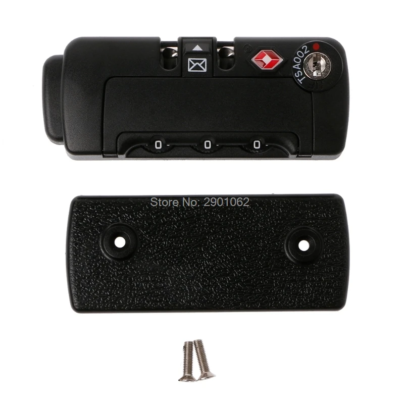 

3 Digital Code Combination Padlock Luggage Suitcase Travel TSA Secure Lock AP16