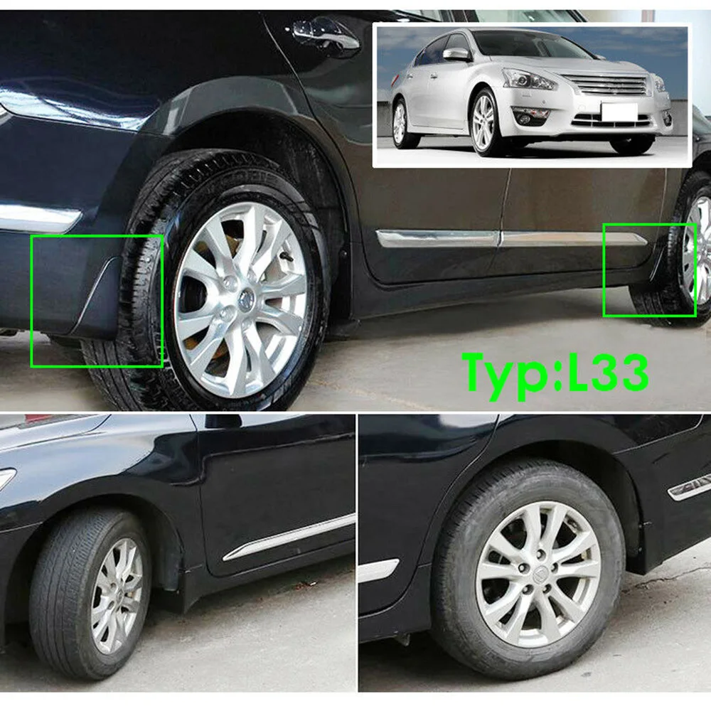 Для Nissan Altima Teana L33 седан 2013- брызговики брызговик крыло брызговиков Набор форм для автомобиля брызговик s