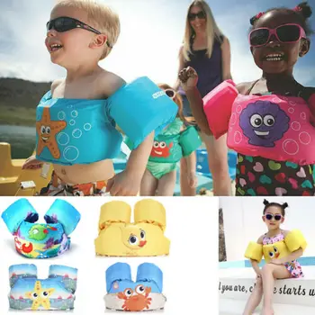 

2019 Puddle Jumper Swimming Deluxe Cartoon Life Jacket safety Vest For Kids Baby Children's Life Jacket