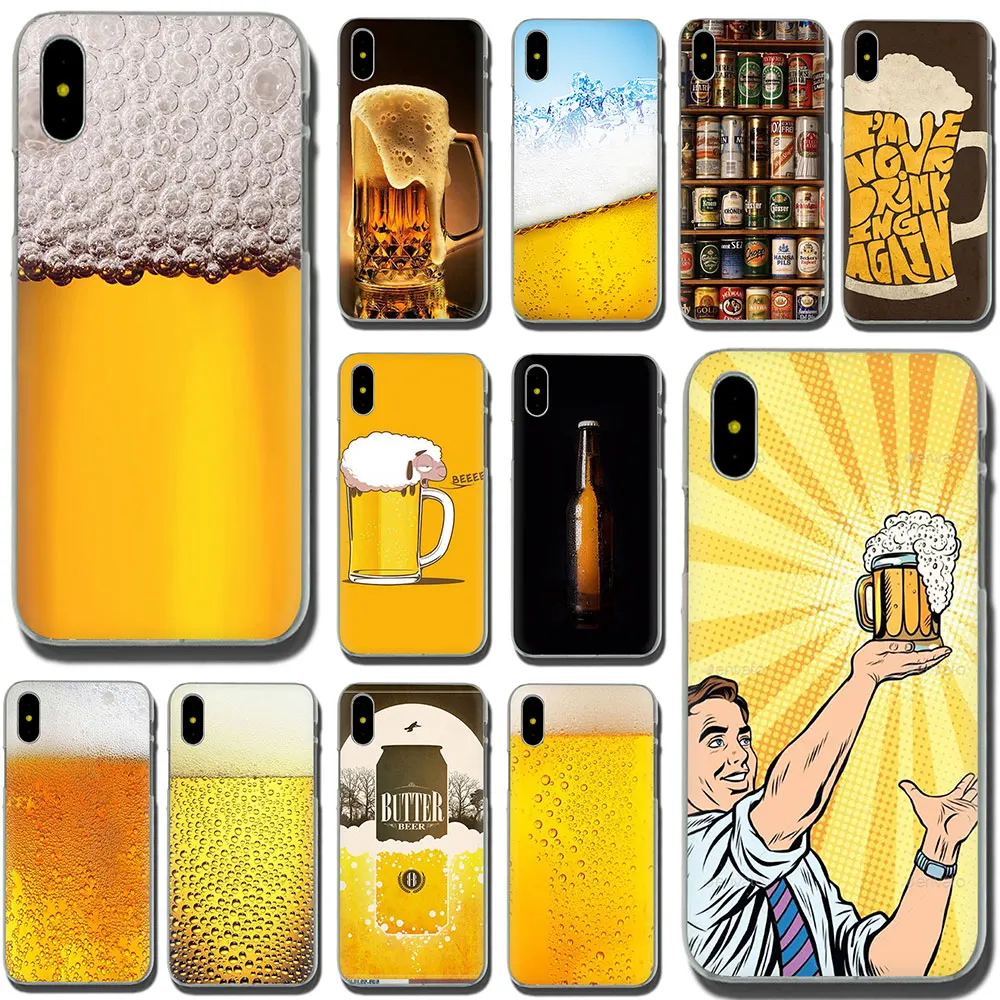 

World Beers Alcohol Summer Bubble Hard phone cover case for iPhone 11 Pro 6 6S Plus 7 8 Plus X XS XR XS Max