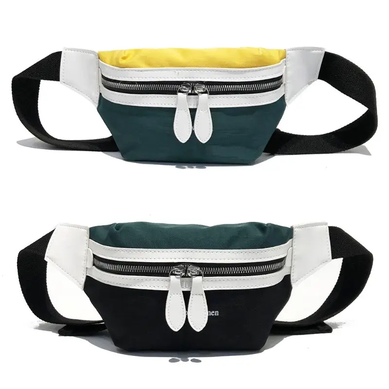 

Women Canvas Fanny Pack Waist Wallet Belt Bag Outdoor Sport Phone Pouch Travel Bum Bags