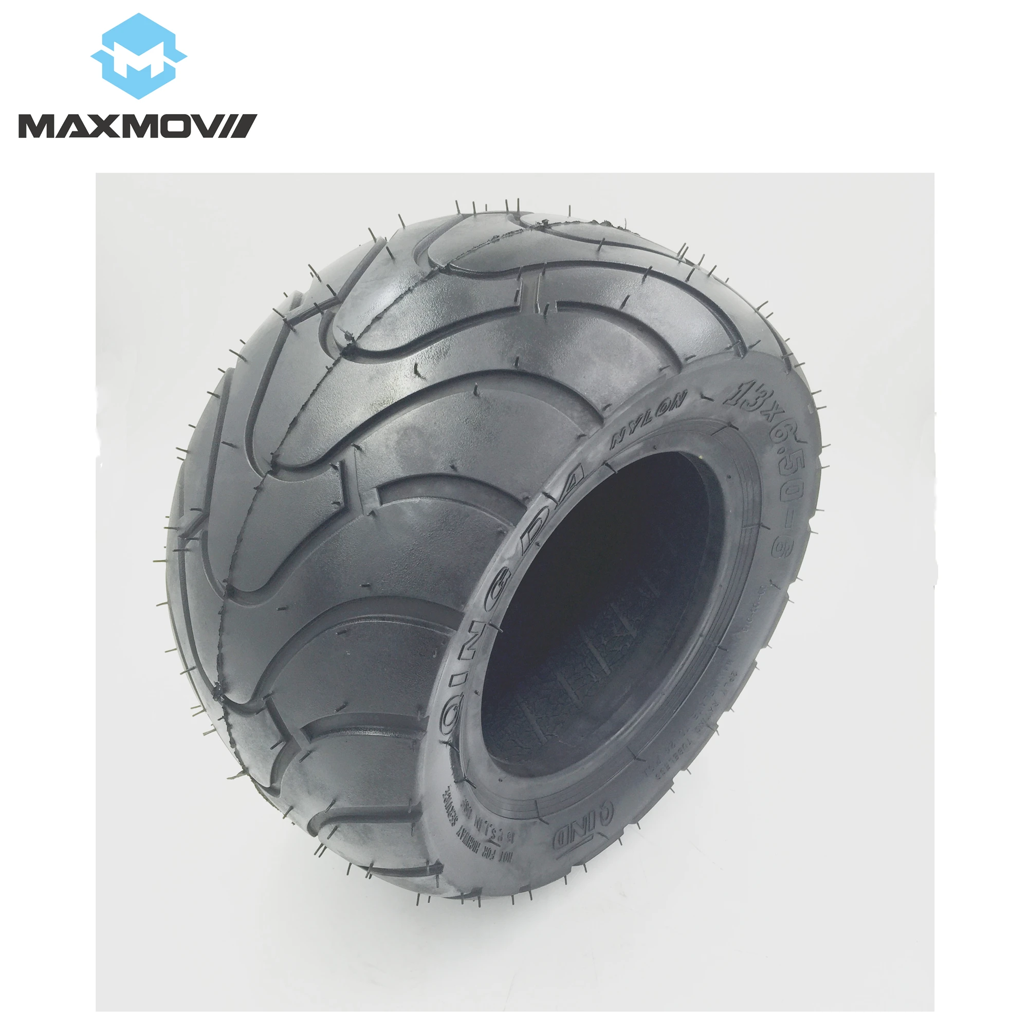 

QINGDA Brand 13*6.50-6 Tubeless 2PLY Rating Scooter Tires 12" On-road Smooth Tires ( Scooter Spare Parts)