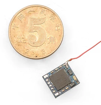 

Ultra-small 2.4G five-channel DSM2 receiver 0.28 grams with PPM output indoor crossing receiver