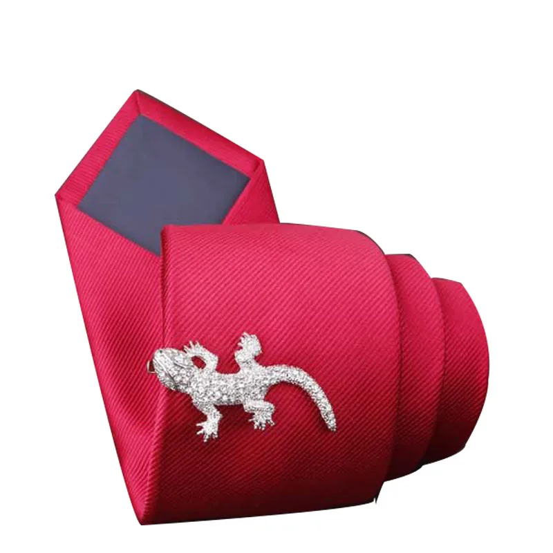 tie clip lizard shape - 