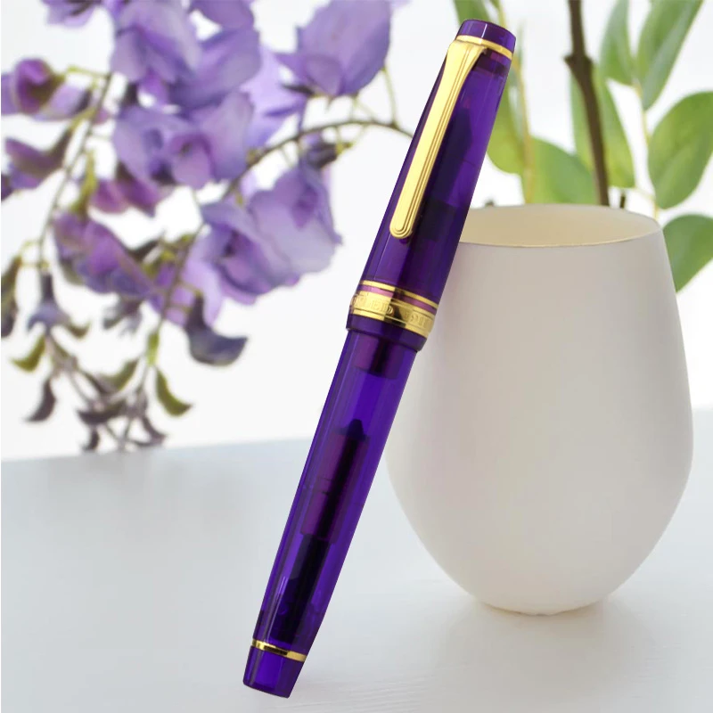 Sailor Fountain Pen Orignal Lavender Edition Purple 21K Gold Two-tone Nib Best Gift 11-8227 Ink Pen Stationery Pens for writing