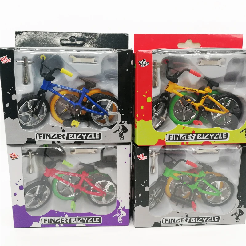 Мини велосипед на палец игрушечный Flick Trix модель велосипеда BMX игрушки для детей 1