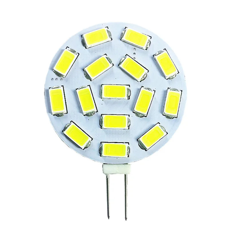 Светодиодная лампа G4 5 шт./лот 15 шт. 5730/5630SMD 12 В переменного/постоянного тока 24