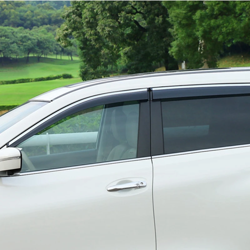 Козырек на окно для Nissan X trail Trail Xtrail Rogue T32 2014 2015|window vent visors|rain window guardsvent deflectors |