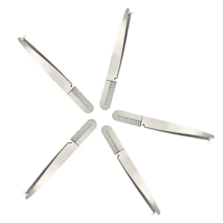 Pinça de Sobrancelha com Pente Acessórios de Cabelo Removedor de Maquiagem Ferramentas de Maquiagem Inoxidável Sobrancelha Rosto Cílios 10 Pcs Aço 3 Sobrancelha com Pente Acessórios de Cabelo Rosto