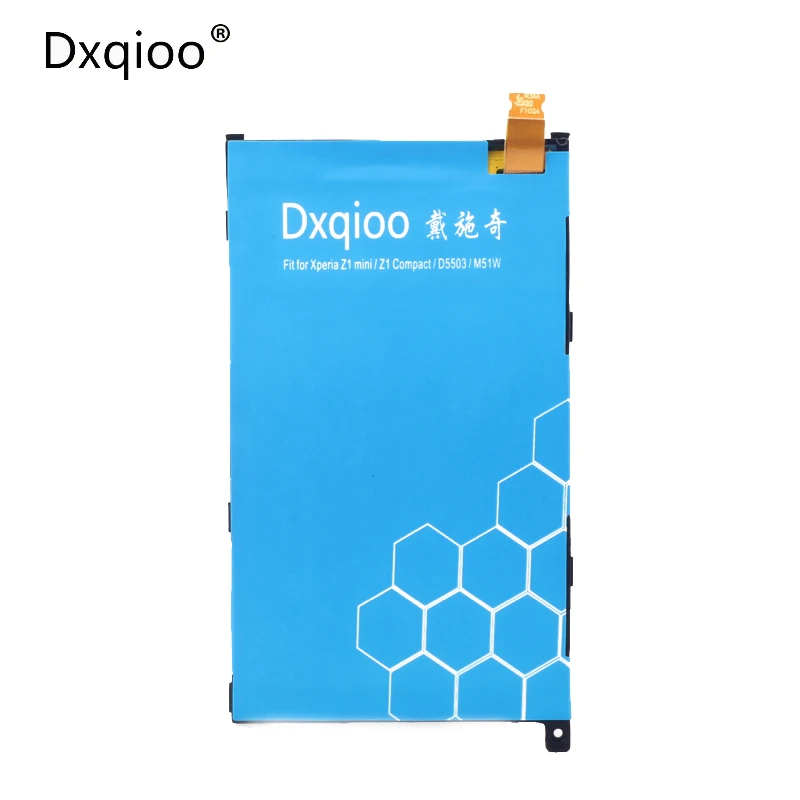 Dxqioo 2300 мА/ч Батарея LIS1529ERPC для sony Xperia Z1mini D5503 M51W (Ямамай) z1 compact Батарея|z1 battery|2300mah