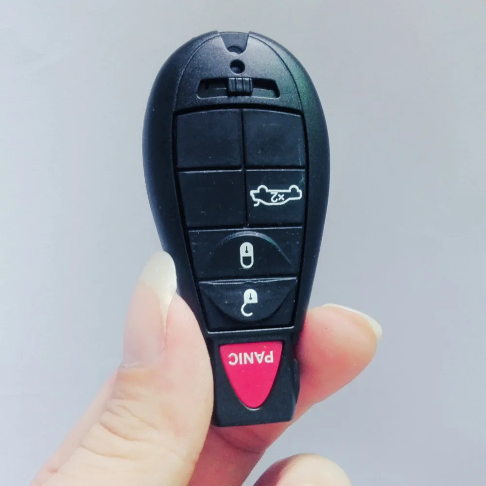 3 + 1 Panic 4 Buttons Smart Remote FOB Key Car Keyless Entry System For