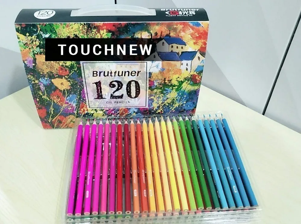 

Best LSH Genuine 120 pencil cute oily water-insoluble lead cartoon color pen graffiti school-supplies NEW