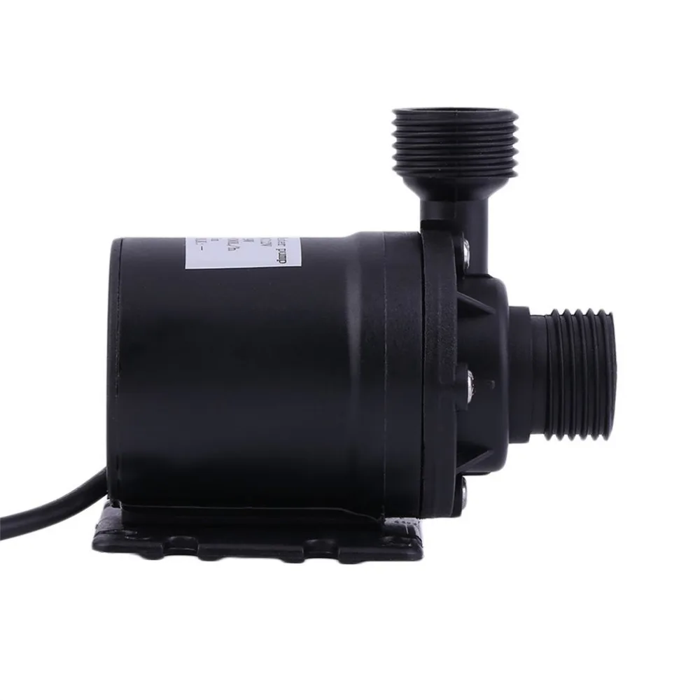 Professional Ultra Quiet Mini DC 12V Lift 5M 800L/H Brushless Motor Submersible Water Pump Multifunction Threaded Water Pump New
