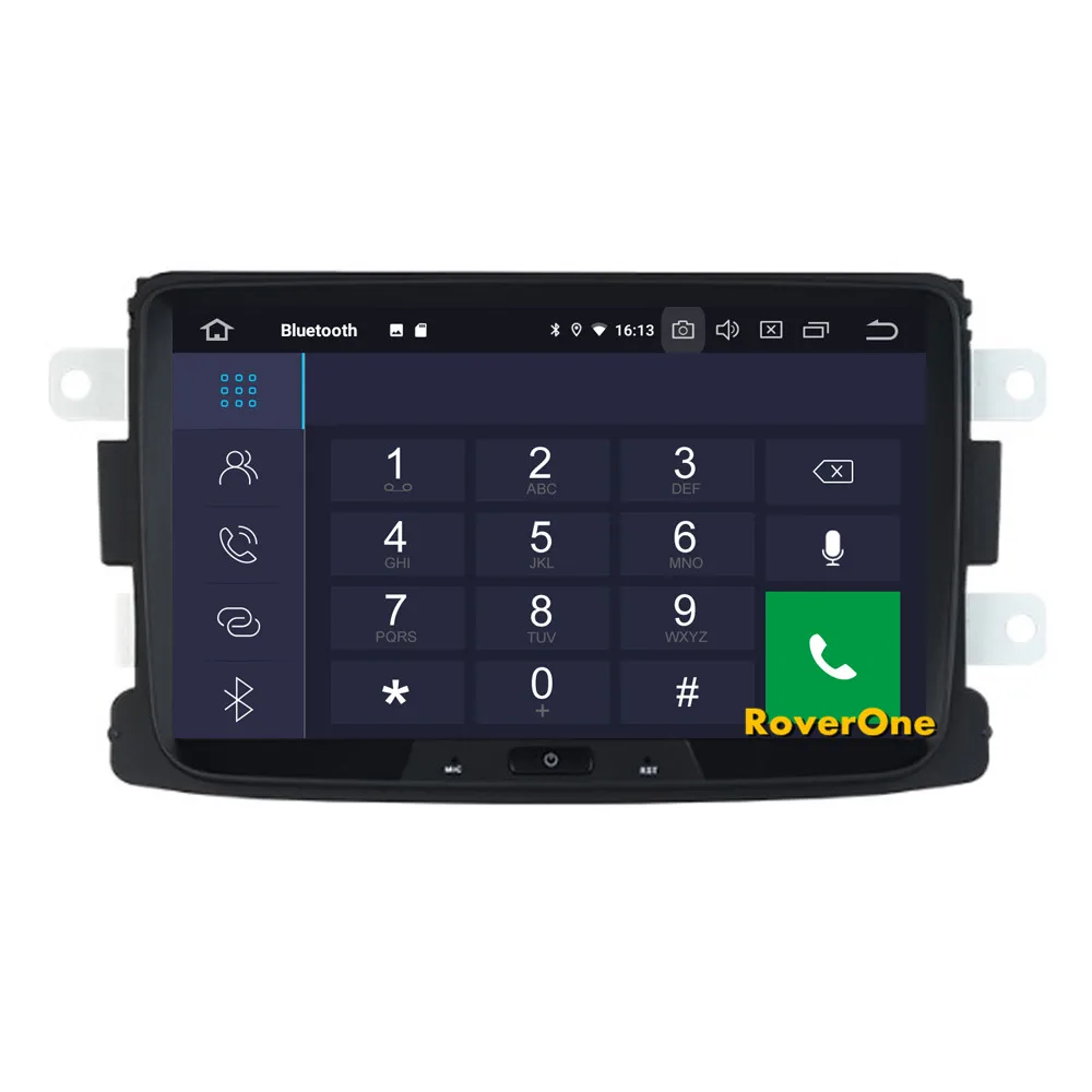 Excellent For Renault Dokker Dacia Duster Logan Sandero Android 9.0 Car Radio GPS Navigation Sat Navi Central Multimedia Head Unit 8