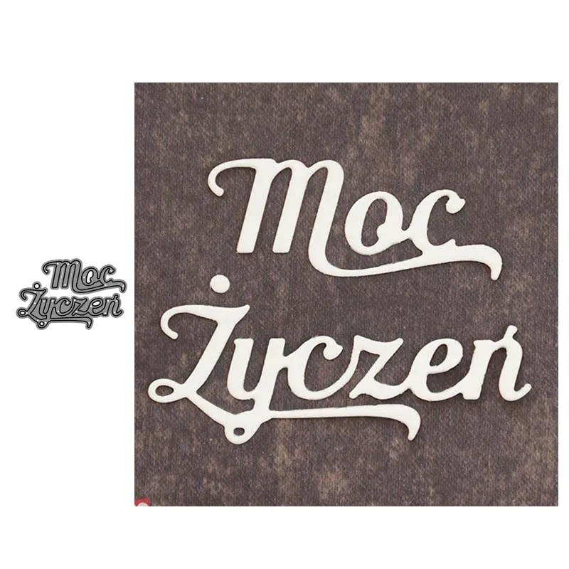 

Polish letters Metal cutting dies cut die Boy and girl Scrapbook paper craft knife mould blade punch stencil 2019 new