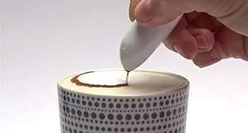 

Electric Coffee Carved Pen Bird Shape Latte Art For Coffee Spice Cake Tools