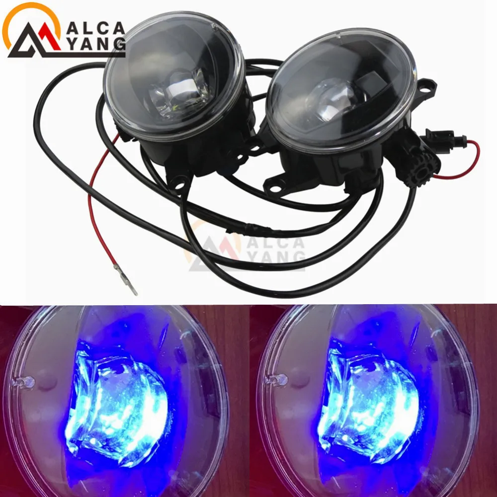 

2pc Devil Eye Super Bright LED Fog Light Car Styling For TOYOTA AVENSIS AURIS RAV 4 III CAMRY Corolla PRIUS YARIS 2003-2015 /