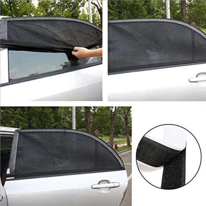 

2Pcs Car Window Cover Sunshade Curtain for opel insignia nissan juke xc60 vw t5 mazda 3 audi a3 a6 c6 subaru ibiza accessories