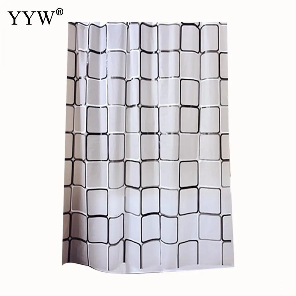 

Geometric Pattern Bath Screens Waterproof Shower Curtains For Bathroom Bathroom Curtain Home Bath Decorations Shower Curtain