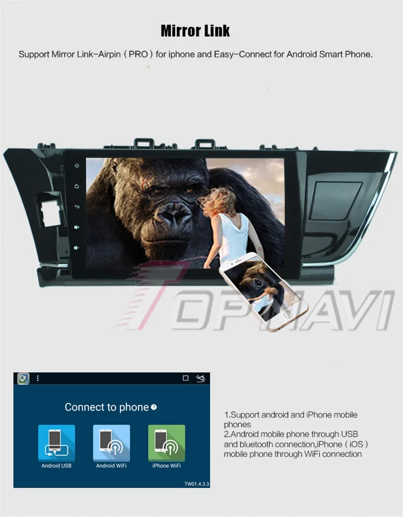   For Toyota Corolla 2015