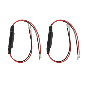 

One Pair Cement Load Resistors For Motorcycle LED Turn Signal Indicator Light 12V 10W 10 Ohm With Cement resistance