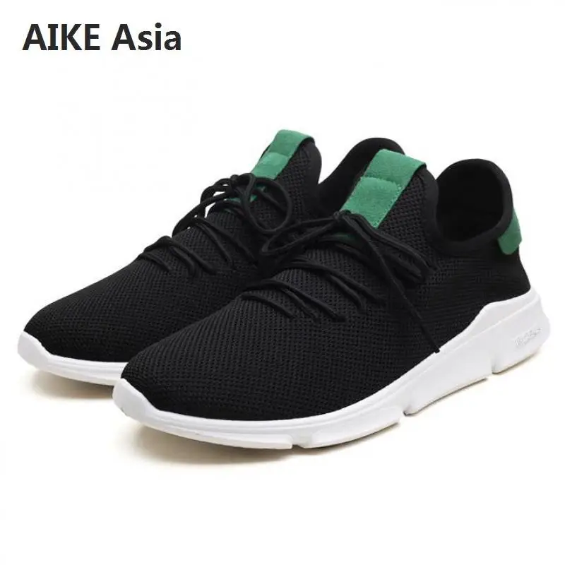 

Summer Casual Shoes For Men 2019 Fashion Breathable Mesh Lace up Lover Shoes Men Flats Sneakers Tenis Feminino Zapatos eur 39-44
