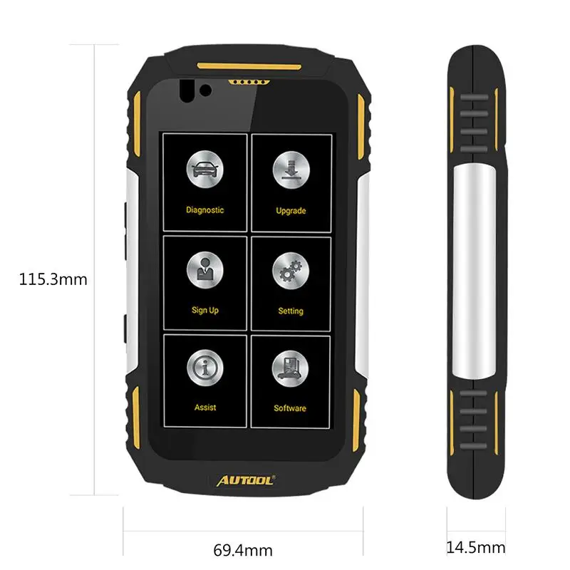AUTOOL CS BOX Pro Wi Fi Multi Системы диагностики с Quad core Android 5 1 IP67 Рабочая платформа защитой