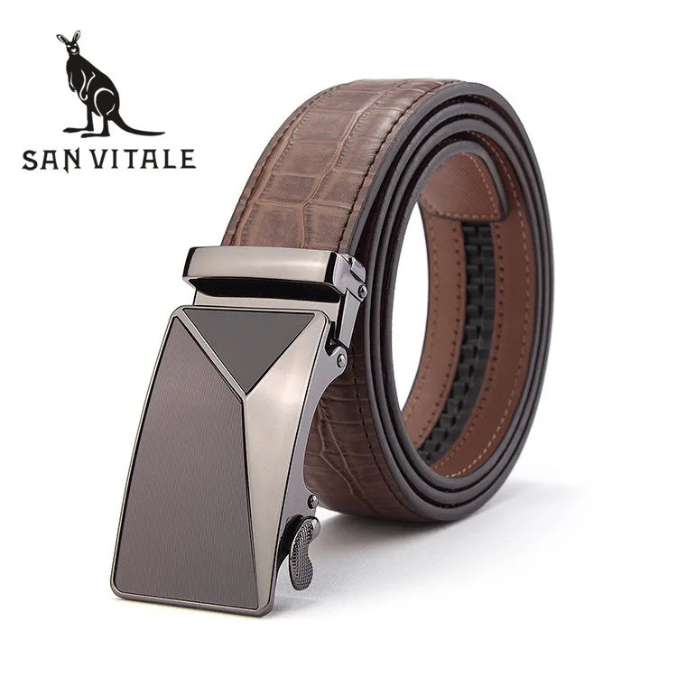 

Belt For Men Belts Large Size Straps Ratchet Reversible Elastic Buckle 2017 New High Quality Reversible Designer Casual 35Mm