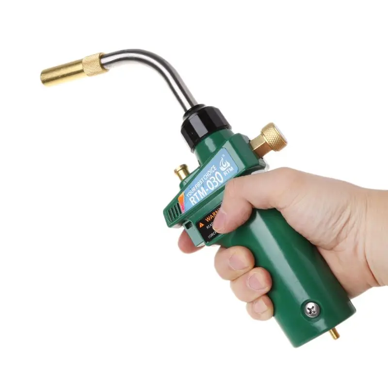 

New Self Ignition Welding Torch RTM030 Soldering MAPP Propane Gas Fire Gun