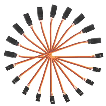 

New 10Pcs 150mm Extension Servo Wire Lead Cable For RC Futaba JR 15cm Male to Female