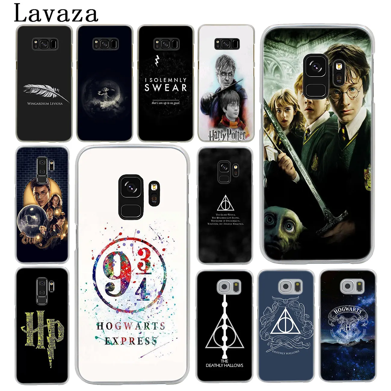 

Lavaza Harry Potter Hard Phone Shell Case for Samsung Galaxy S10 E S10E S8 S9 Plus S6 S7 Edge Back Cover