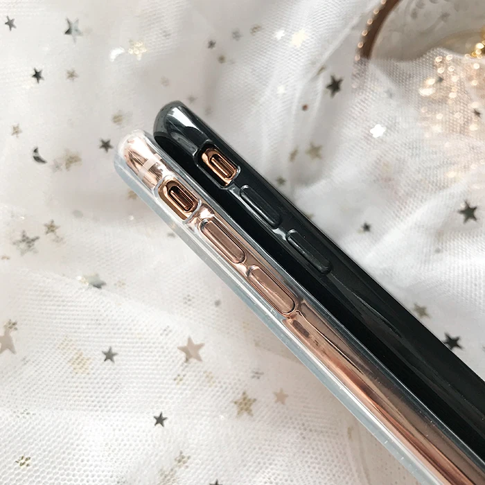 Прозрачный блестящий чехол со звездой для iphone 11Pro XS MAX X 7 8 plus Симпатичные из