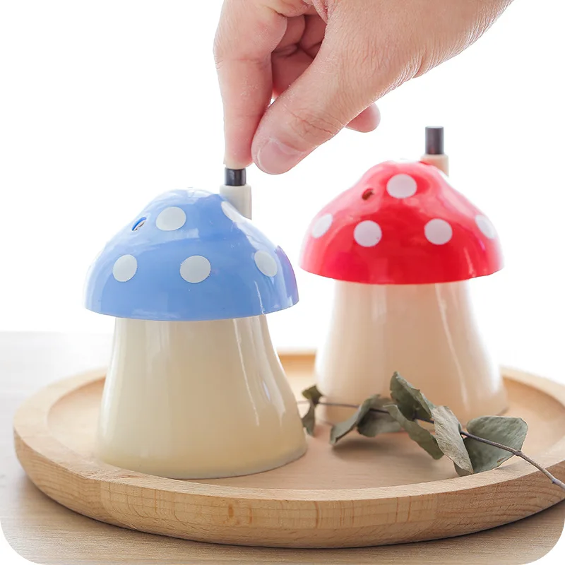 

New Arrival Creative House and Mushroom Shaped Automatic Toothpick Holder Pocket Small Toothpick Box