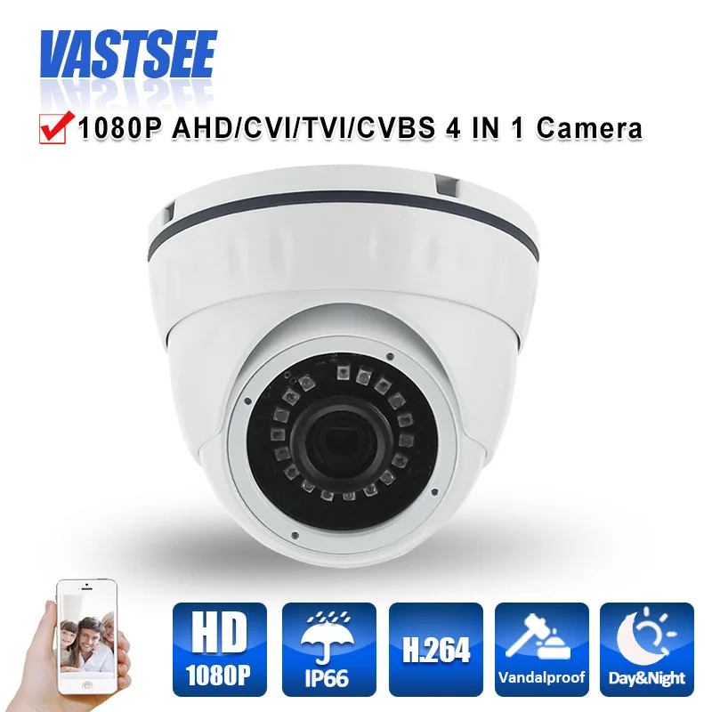 1080P AHD/TVI/CVI/CVBS CCTV camera 4 in 1 Cameras sony imx323 sensor 3.6mm HD 2MP Lens room dome indoor security CCTV