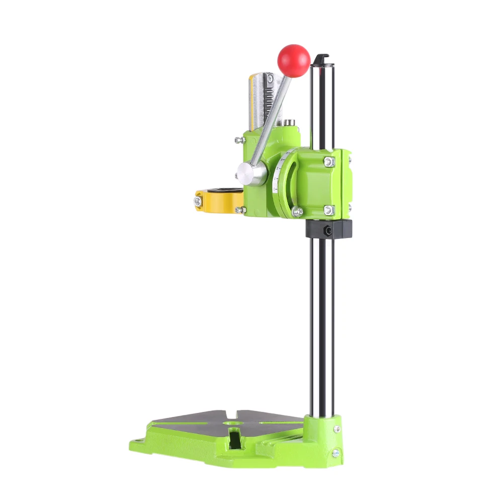 HUBEST Drill Press Rotary Tool Work station Drill Press Working Station for Drill Workbench Repair drill Press Table 90/°Rotating Fixed Frame