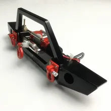 RC Parts Climbing car alloy Bumper Beam Electric Winch For 1/10 D90 D110 Axial SCX10