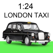 1:24 diecast Car FX4 LONDON TAXI Cars Model Car Model Toy Vehicle Car model Diecast Metal Toy For Gift Collection new year gift alfa 8c 1 18 model metal vehicle collection toys static diecast for men fans present luxury package simualtion toy