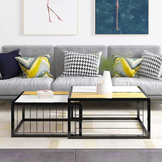 Minimalist Living Room Coffee Table Small Apartment Side Minimalist Living Room Coffee Table Small Apartment Side Multifunctional Creative Sofa Home Furniture
