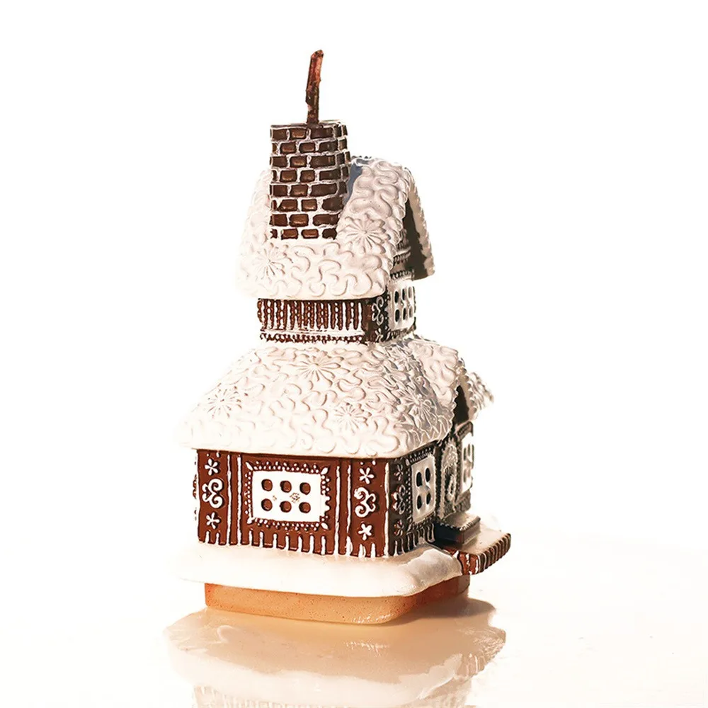 

Handmade Candles Creative Festive Party Decorations Christmas House Candles Home Decor Gift Electronic Pillar Candle #80