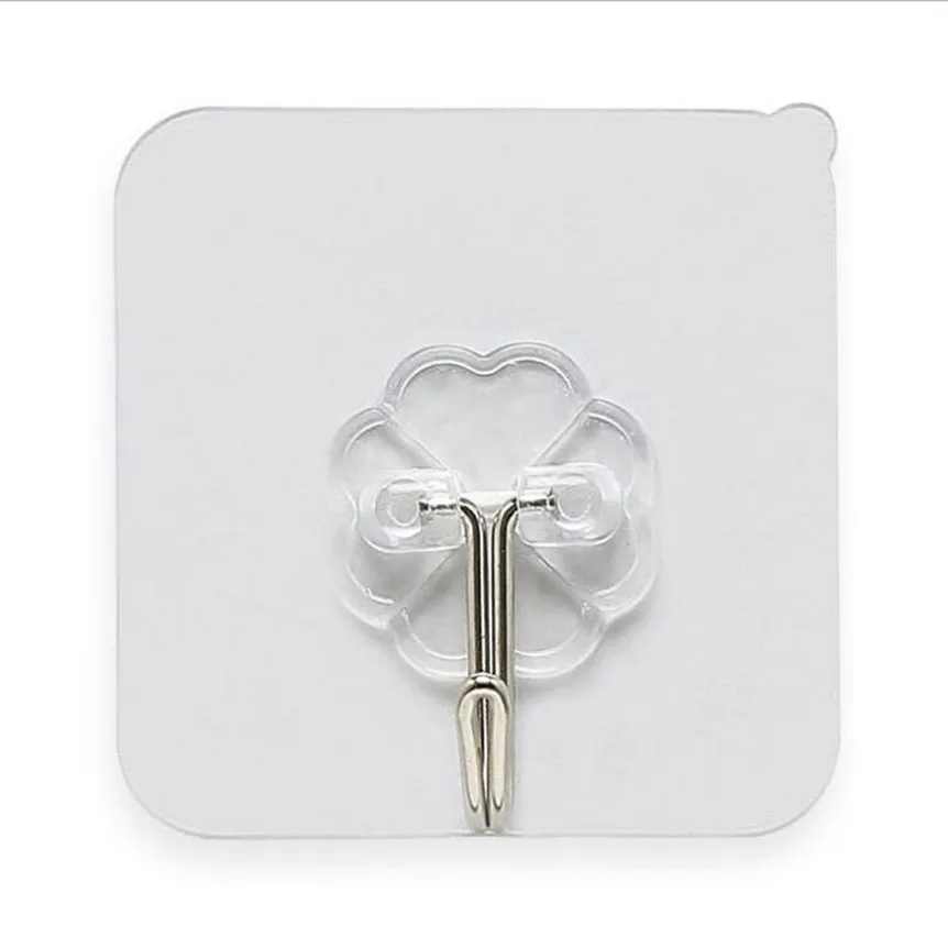 

12pcs 30 mm 45 mm 63 mm Strong Transparent Suction Cup Sucker Wall Hooks Hangers For Kitchen Bathroom Home Storage 9125#