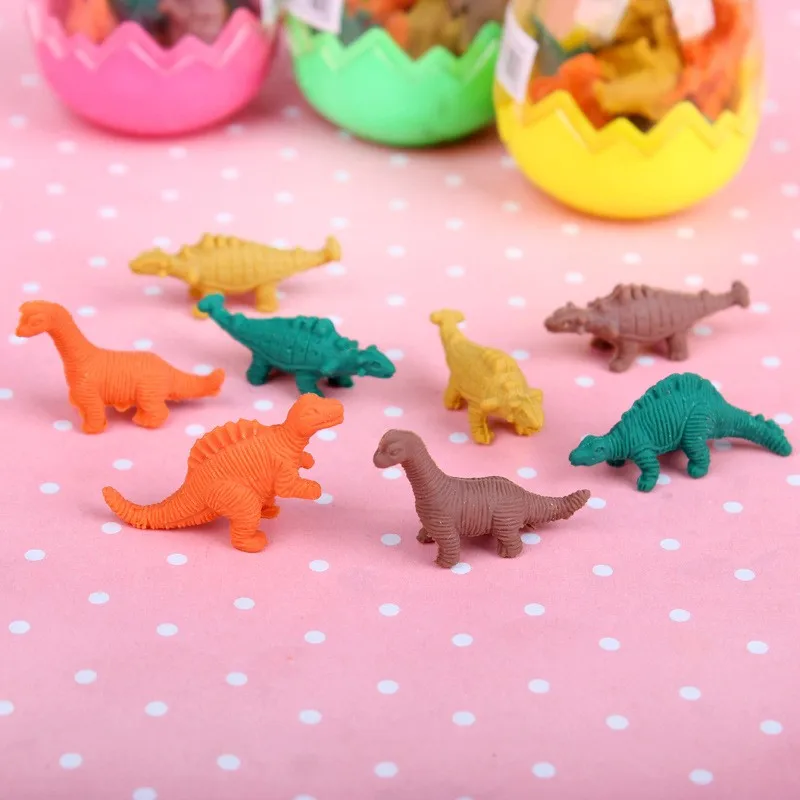 Детская Творческий Корейская версия маленького динозавра Яйца динозавра ластик мило ластик творческий ластик ученики приз
