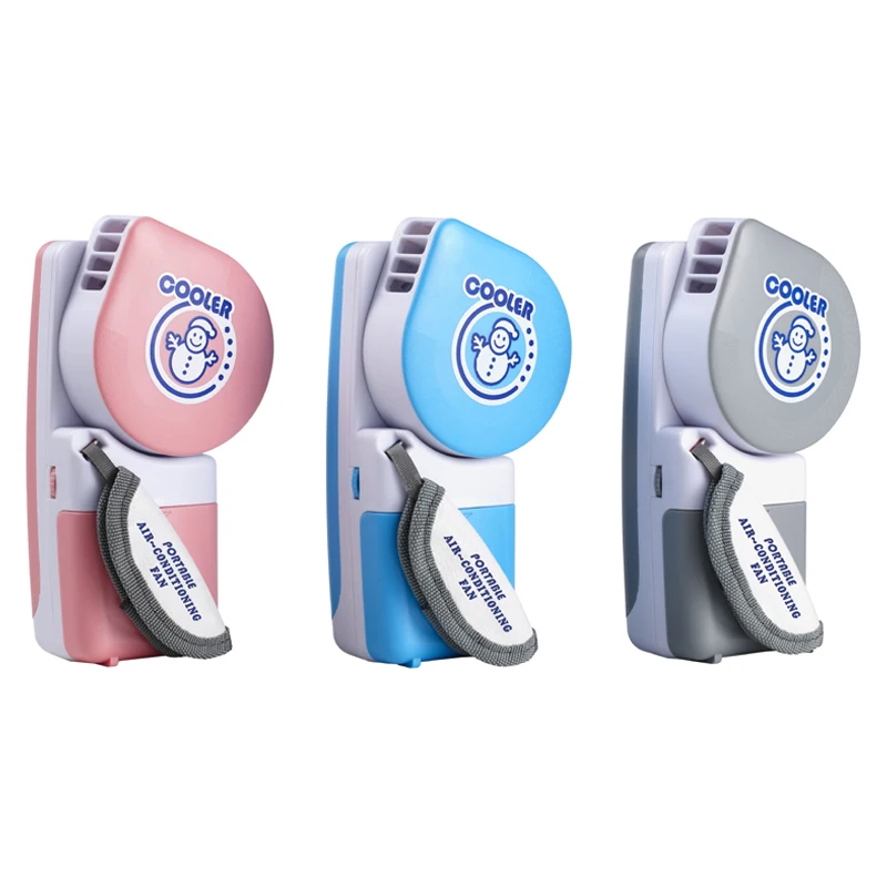 Mini fan handheld Bladeless Fan Air Cooler Ventilator USB Rechargeable With LED Ligth Display Portable Cooler Fan For Outdoor  (5)