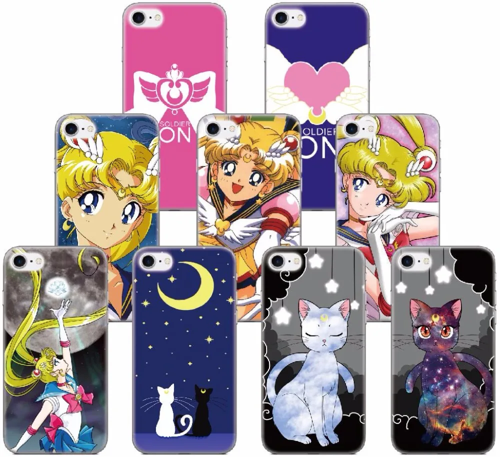 

Melt Ice Cream Sailor Moon Soft TPU Phone Cover Case For Asus Zenfone Max Pro M1 ZB602KL ZB601KL Capa / M2 ZB633KL ZB631KL